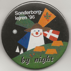Metal badges - by night
