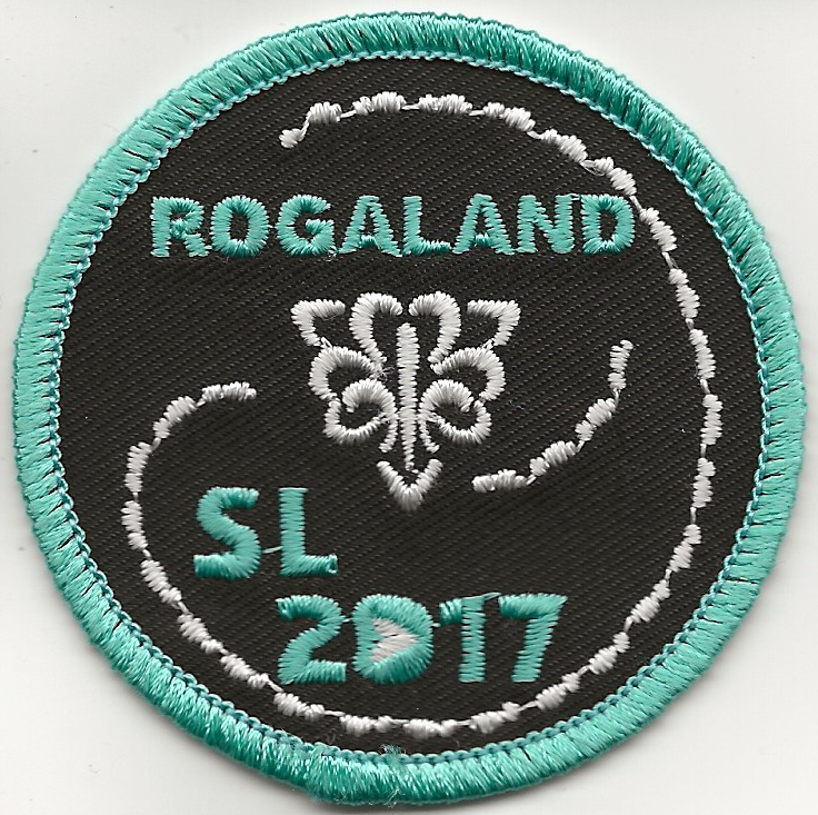 Norge - Distriksmærke for KFUM/KFUK spejderne i Rogaland, 4 grupper