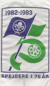 1982 - 75 året for spejderbevægelsens start