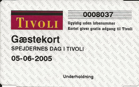 2005 - Spejdernes dag i Tivoli