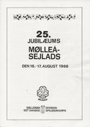 1986 - 25. Mølleåsejlads