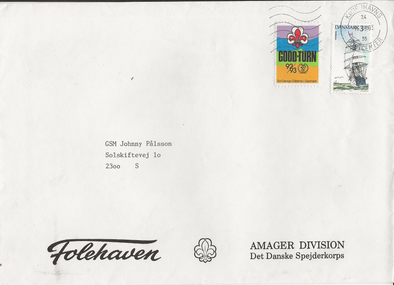 Kuvert fra Folehavn