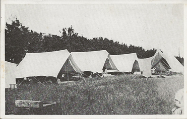 Lejrpostkort forside